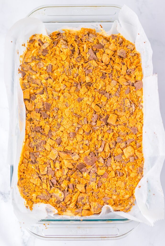 Butterfinger bits toppings