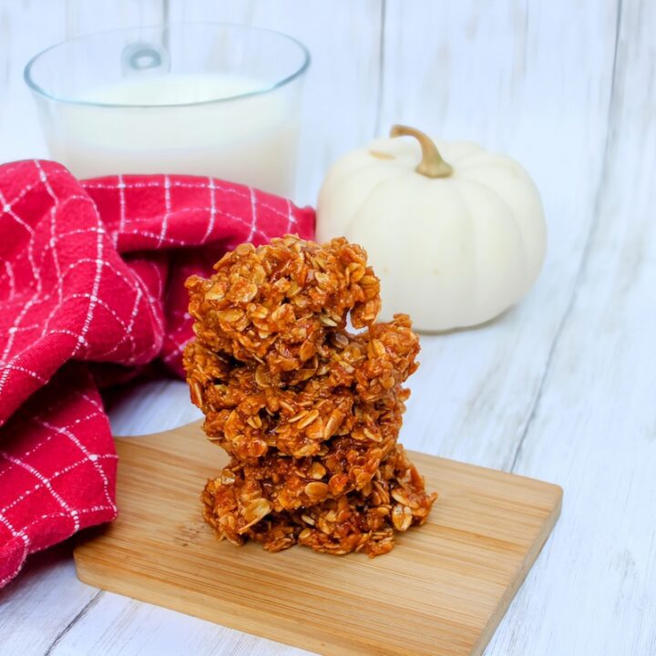 Pumpkin pudding no bake cookies