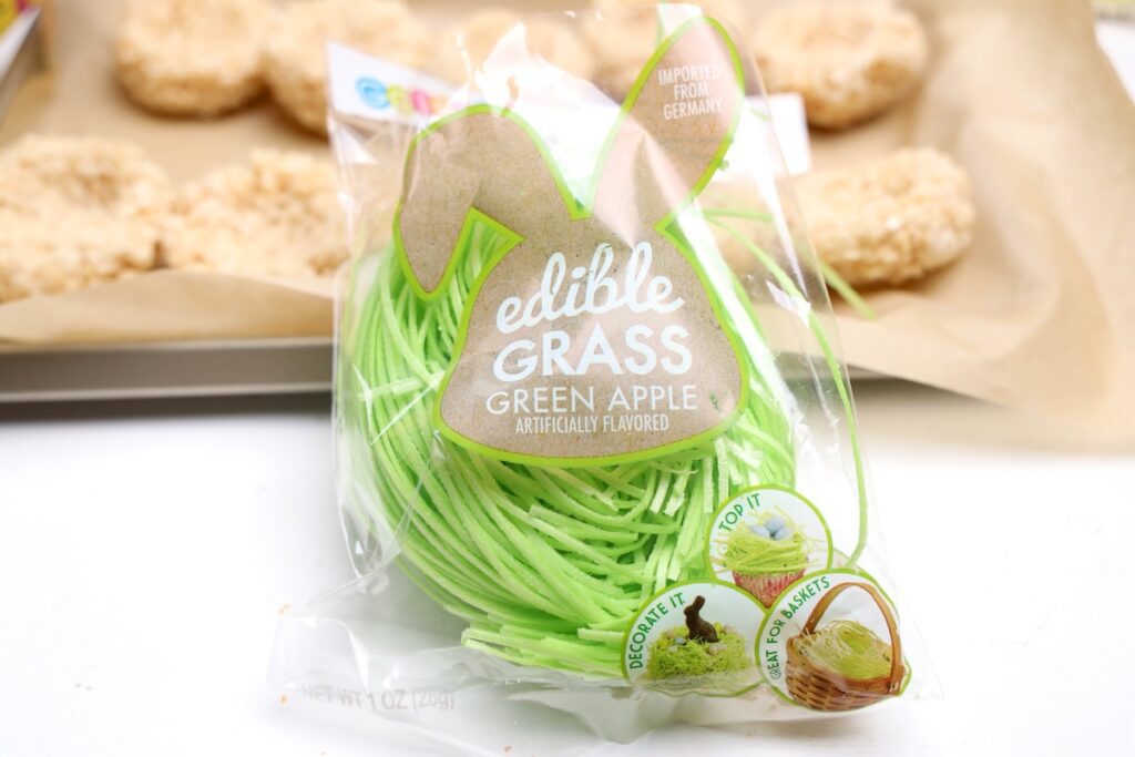 edible grass in a bag