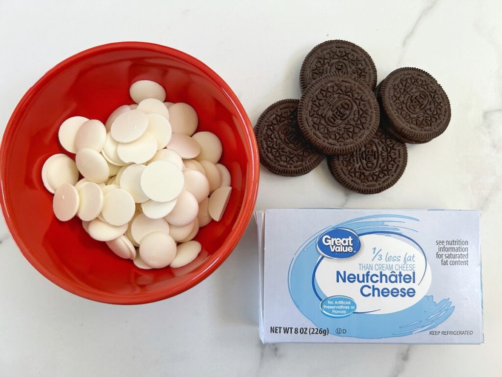 ingredients needed for regular oreo ball recipe