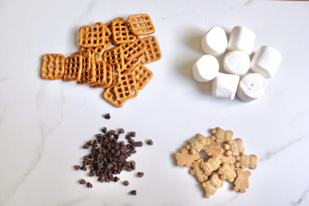 ingredients needed for smore pretzel bites 