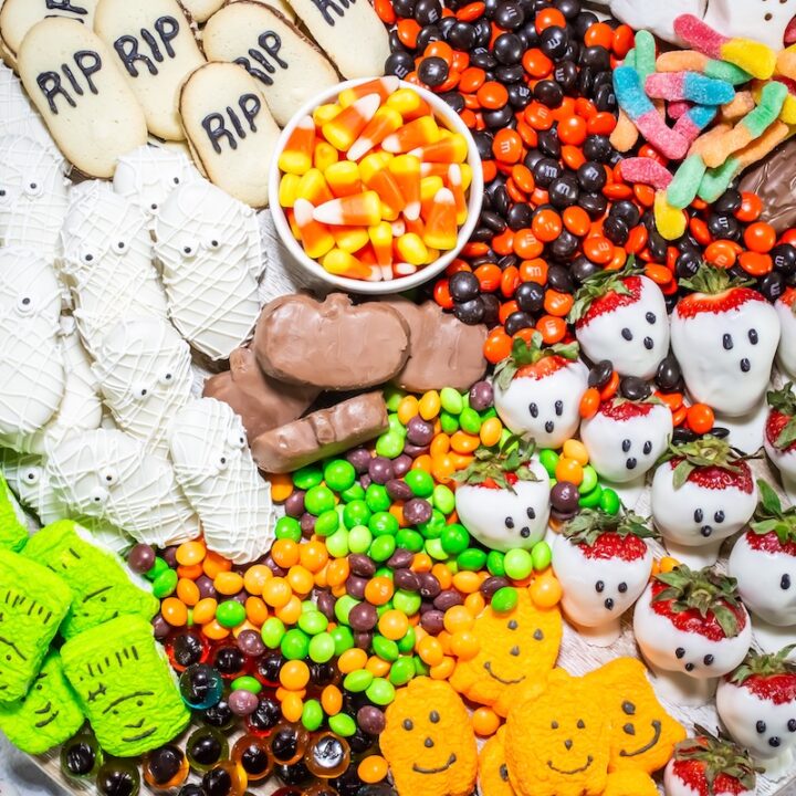 Halloween Charcuterie Dessert Board